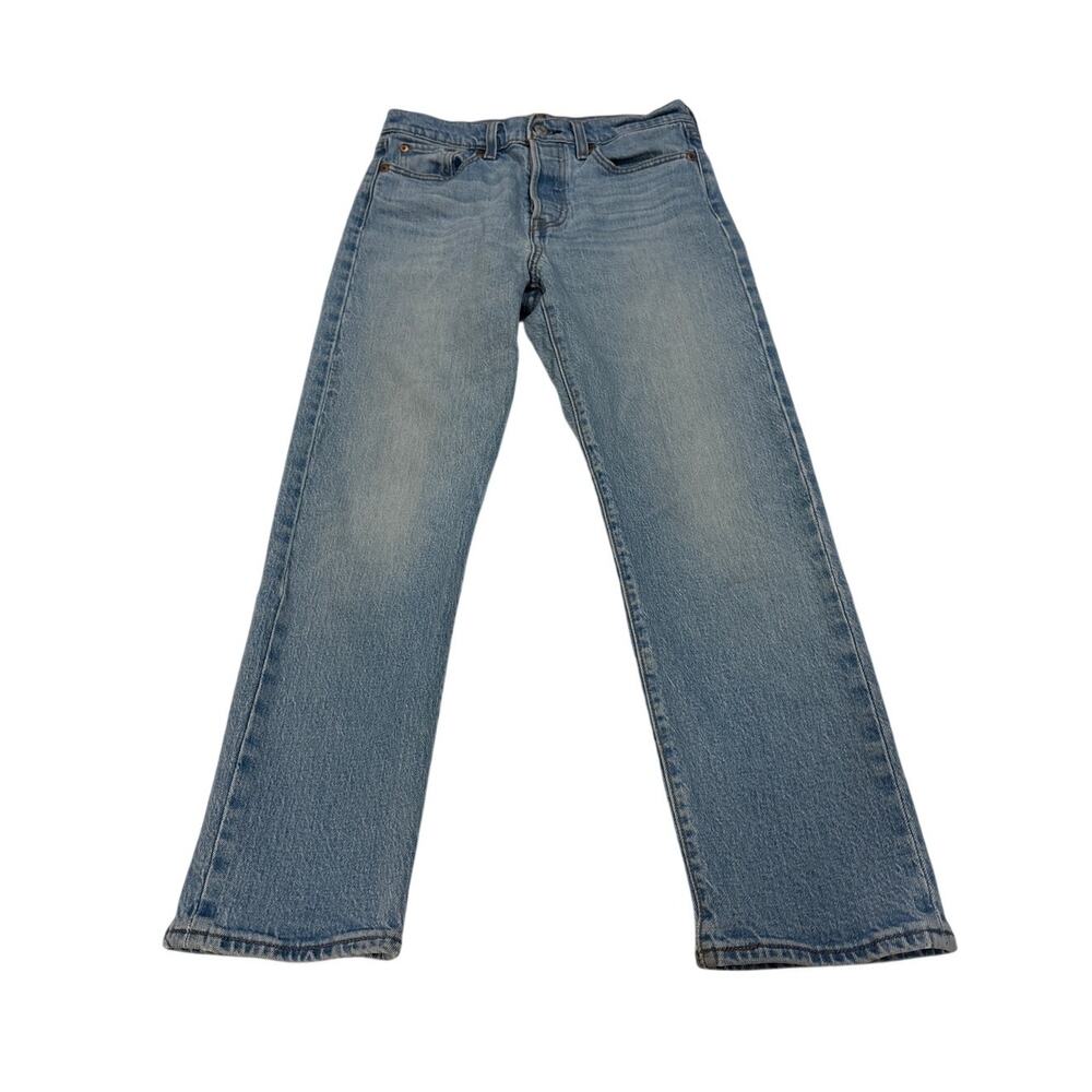 Levi’s Women 26 Wedgie Straight Blue Denim Jeans Closet Staple Stretch High Rise